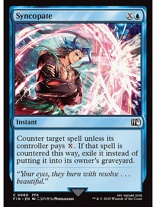 Syncopate | Inglés | NM | FIN