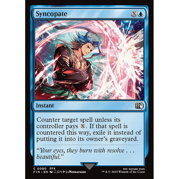 Syncopate | Inglés | NM | FIN 1