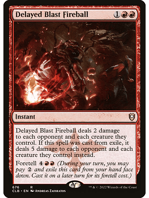 Delayed Blast Fireball | Español | NM | CLB