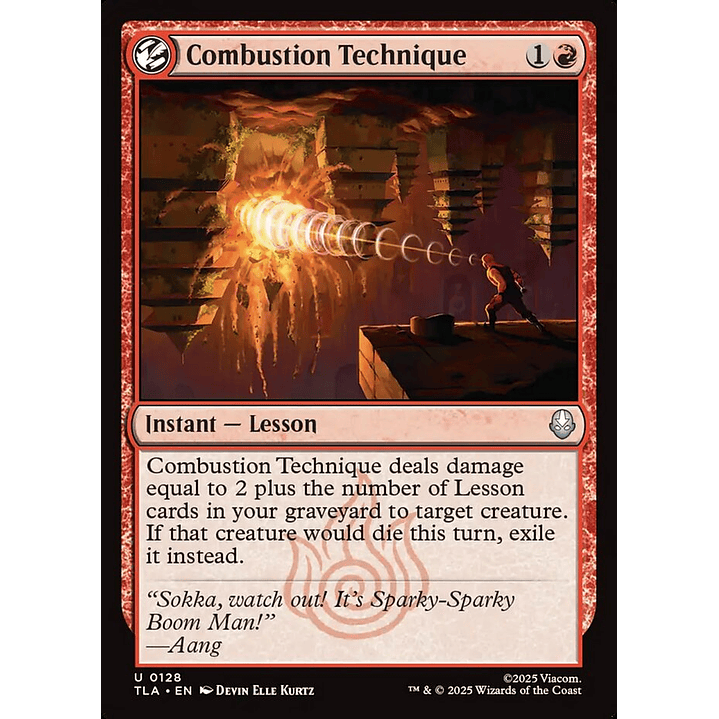 Combustion Technique | Inglés | NM | TLA 1