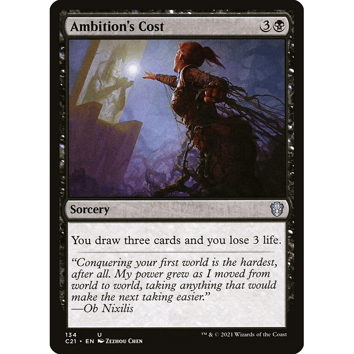 Ambition's Cost | Español | NM | C21 1