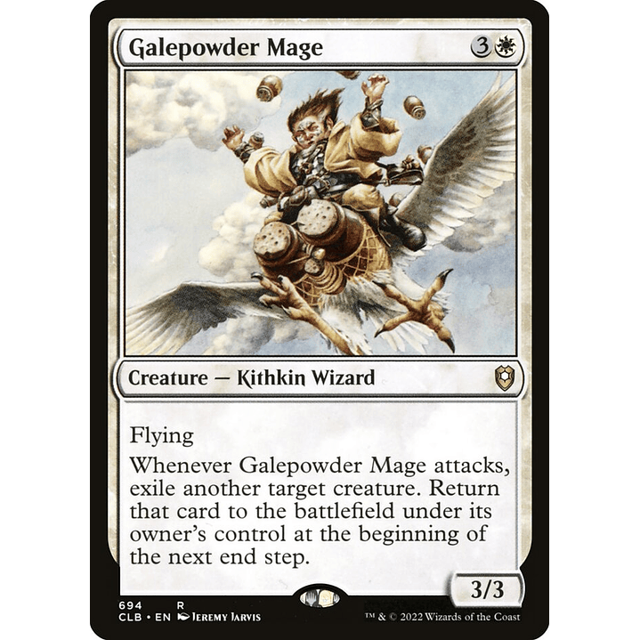 Galepowder Mage | Español | NM | CLB 1