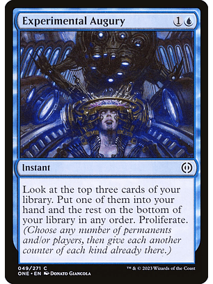 Experimental Augury | Español | NM | ONE