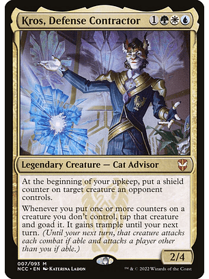 Kros, Defense Contractor (foil) | Inglés | NM | NCC