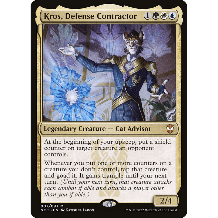 Kros, Defense Contractor (foil) | Inglés | NM | NCC 1