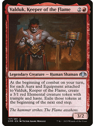 Valduk, Keeper of the Flame | Inglés | NM | DMR