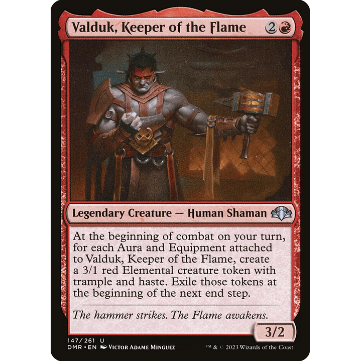 Valduk, Keeper of the Flame | Inglés | NM | DMR 1