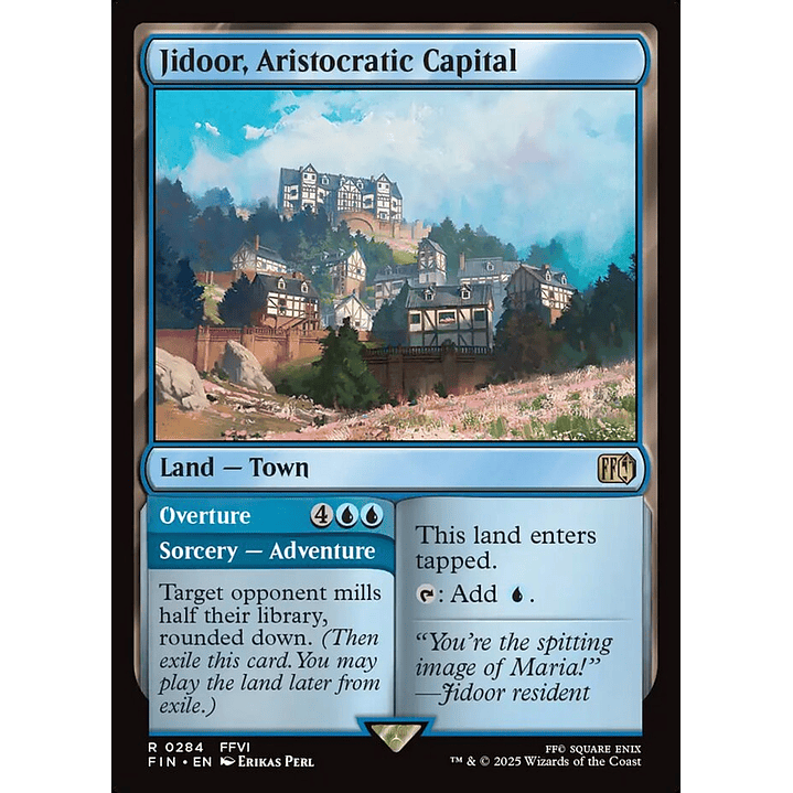 Jidoor, Aristocratic Capital // Overture | Inglés | NM | FIN 1