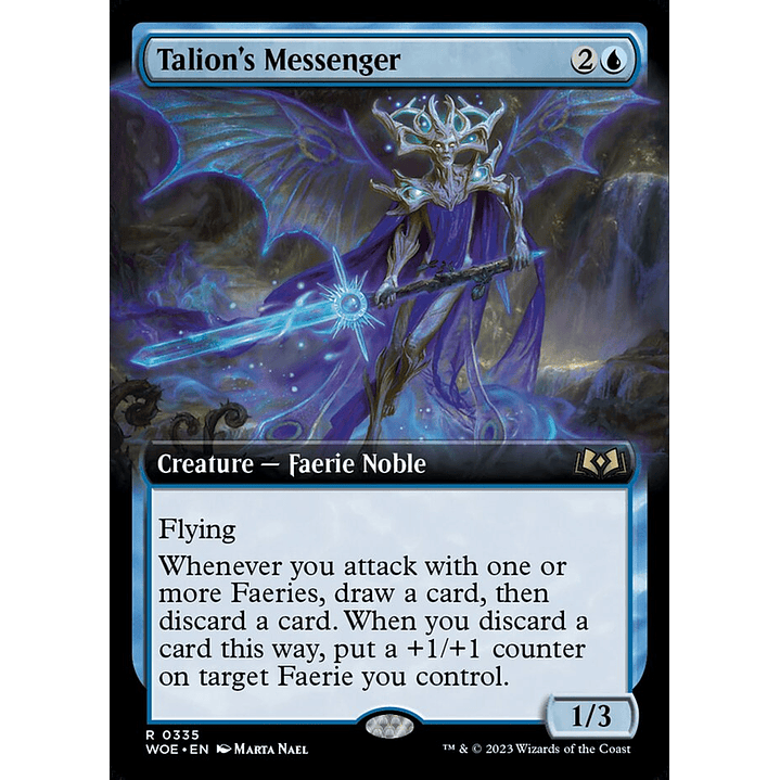 Talion's Messenger (Extended Art) | Inglés | NM | WOE 1