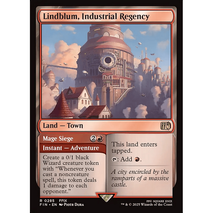 Lindblum, Industrial Regency // Mage Siege | Inglés | NM | FIN 1