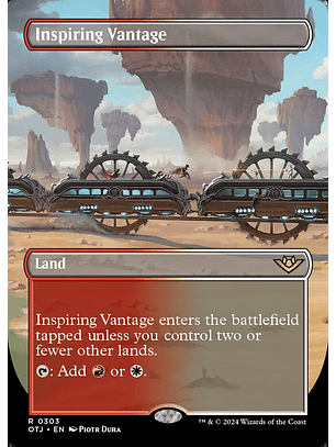 Inspiring Vantage (Borderless foil) | Español | NM | OTJ
