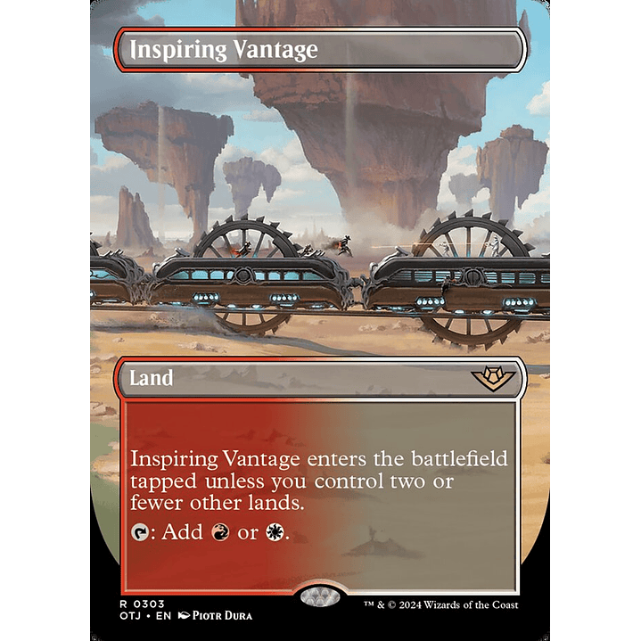 Inspiring Vantage (Borderless foil) | Español | NM | OTJ 1