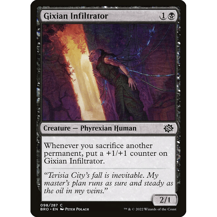 Gixian Infiltrator | Inglés | NM | BRO 1