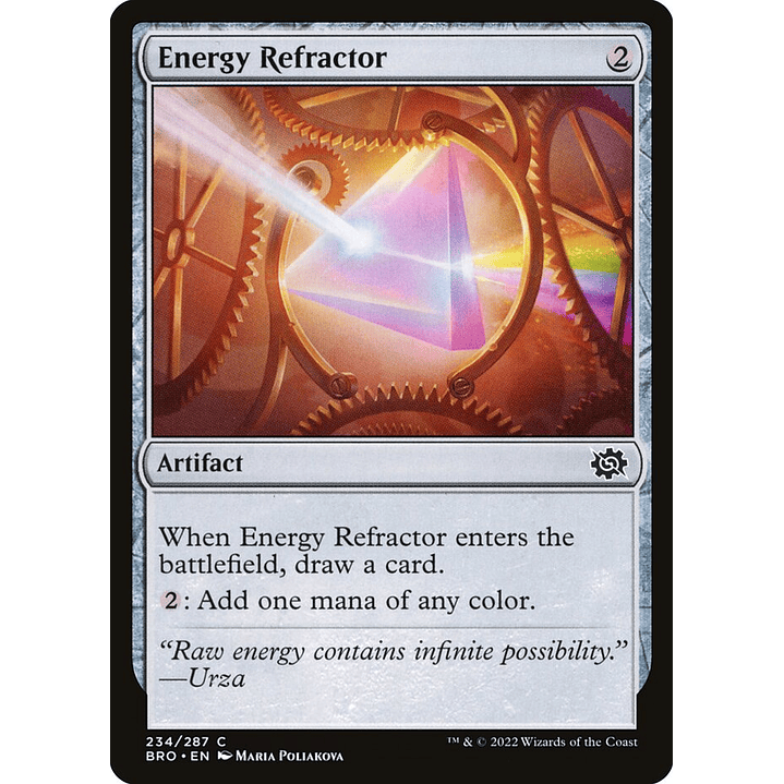 Energy Refractor | Inglés | NM | BRO 1
