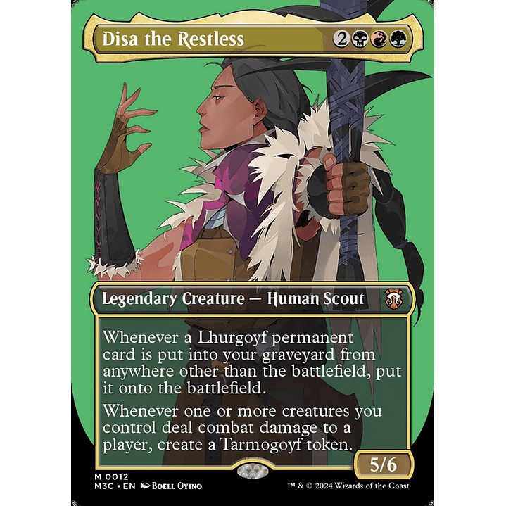 Disa the Restless (Borderless) | Inglés | NM | M3C 1