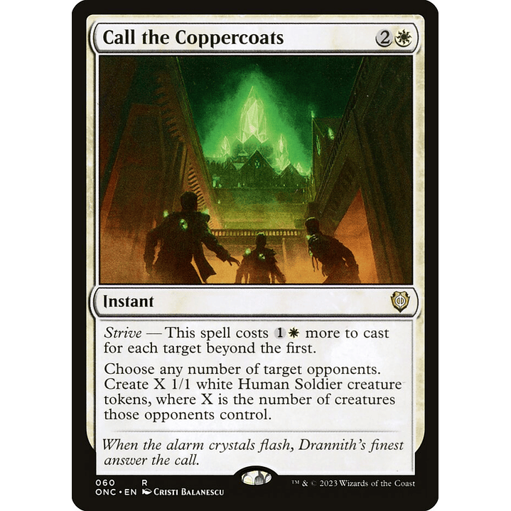 Call the Coppercoats | Inglés | NM | ONC 1