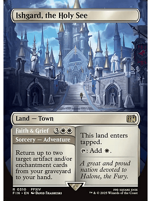 Ishgard, the Holy See // Faith & Grief (Borderless) | Inglés | NM | FIN