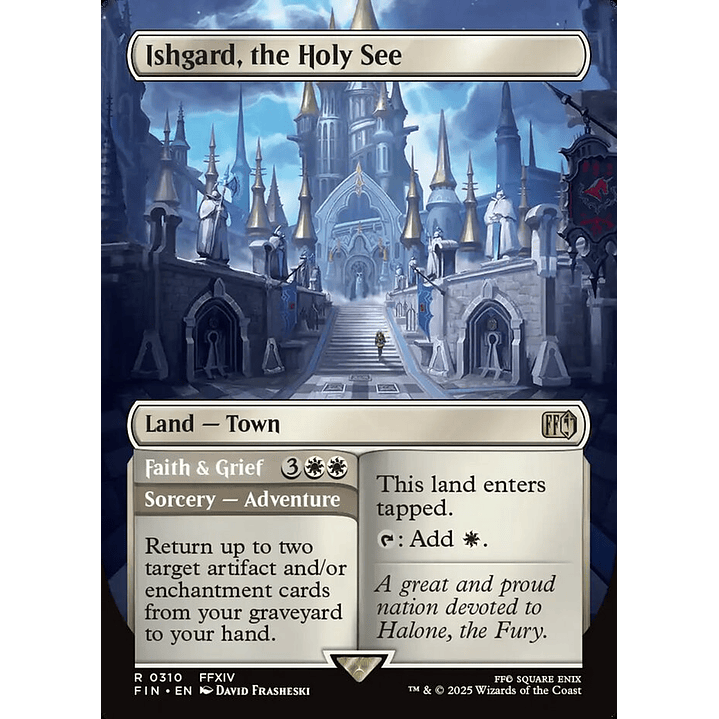 Ishgard, the Holy See // Faith & Grief (Borderless) | Inglés | NM | FIN 1
