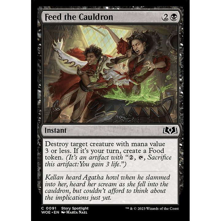 Feed the Cauldron (foil) | Inglés | NM | WOE 1