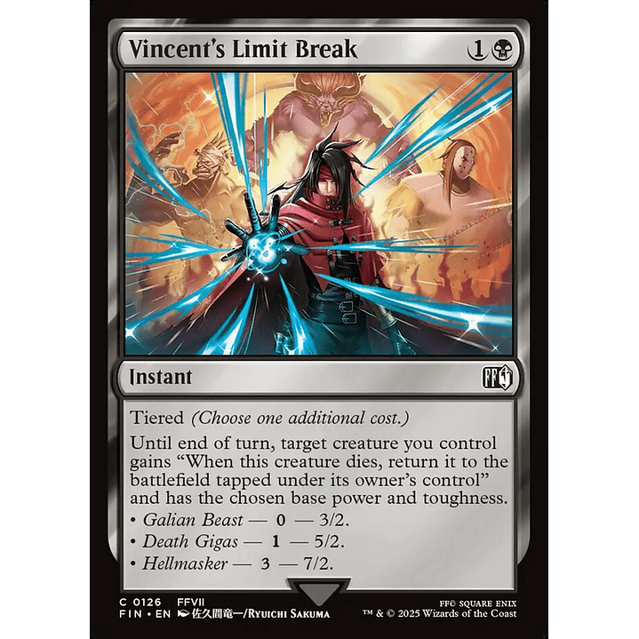 Vincent's Limit Break | Español | NM | FIN 1