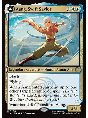 Aang, Swift Savior // Aang and La, Ocean's Fury | Inglés | NM | TLA