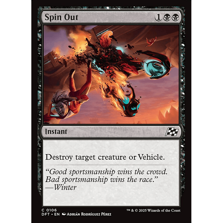 Spin Out | Inglés | NM | DFT 1