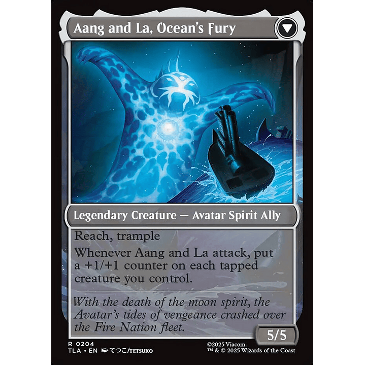 Aang, Swift Savior // Aang and La, Ocean's Fury | Inglés | NM | TLA 2