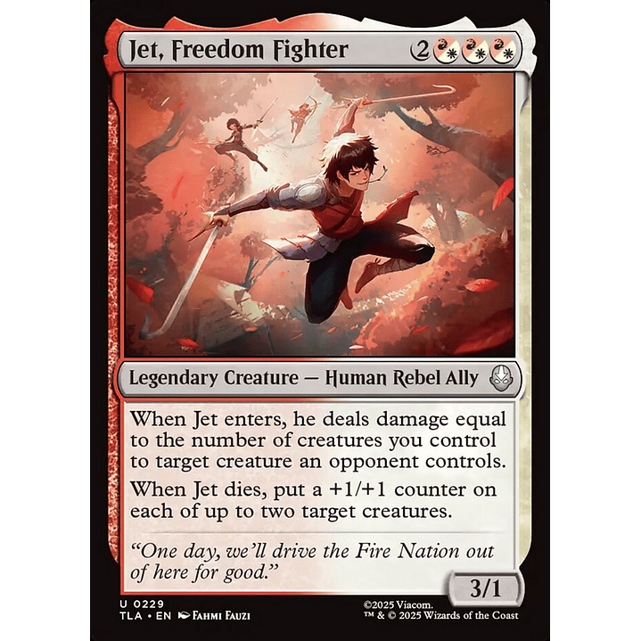 Jet, Freedom Fighter | Inglés | NM | TLA 1