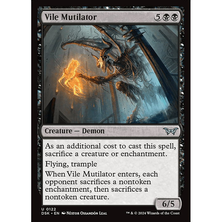 Vile Mutilator | Español | NM | DSK 1