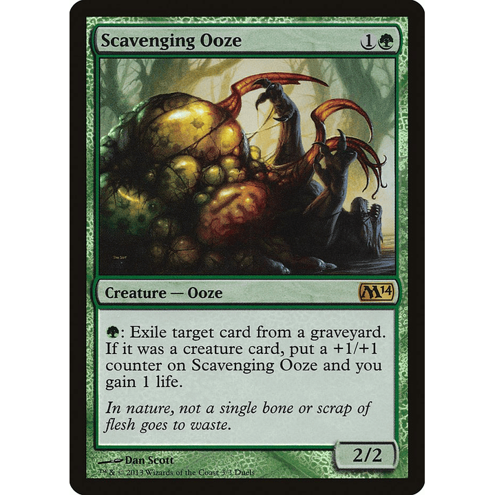 Scavenging Ooze (foil) | Español | NM | PDP14 1