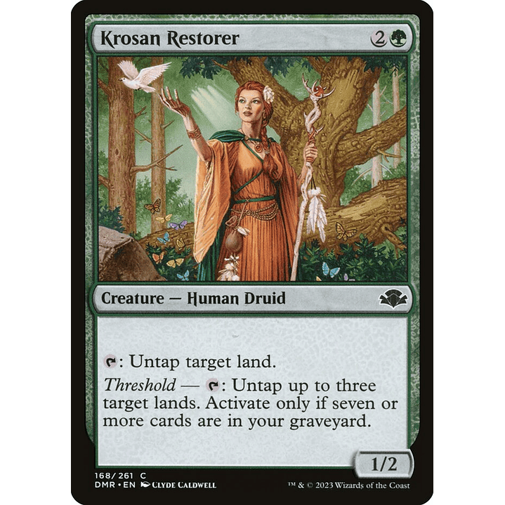 Krosan Restorer (foil) | Español | NM | DMR 1