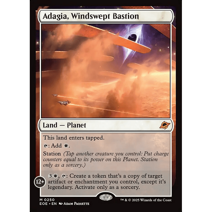 Adagia, Windswept Bastion | Inglés | NM | EOE 1