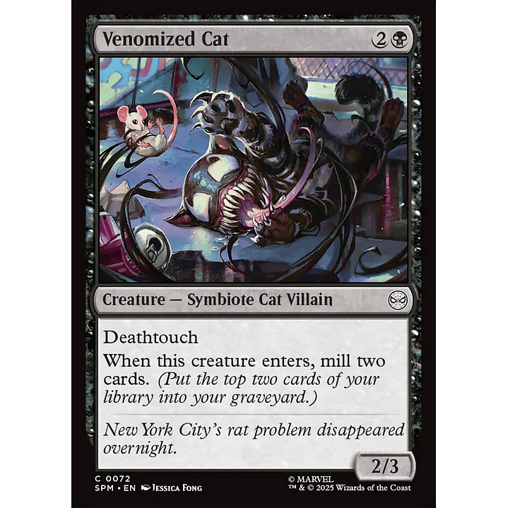 Venomized Cat | Español | NM | SPM 1