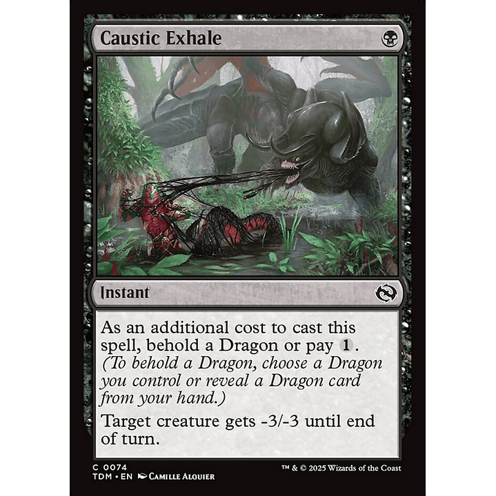 Caustic Exhale | Español | NM | TDM 1