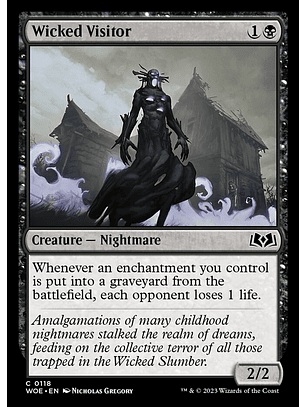 Wicked Visitor (foil) | Inglés | NM | WOE