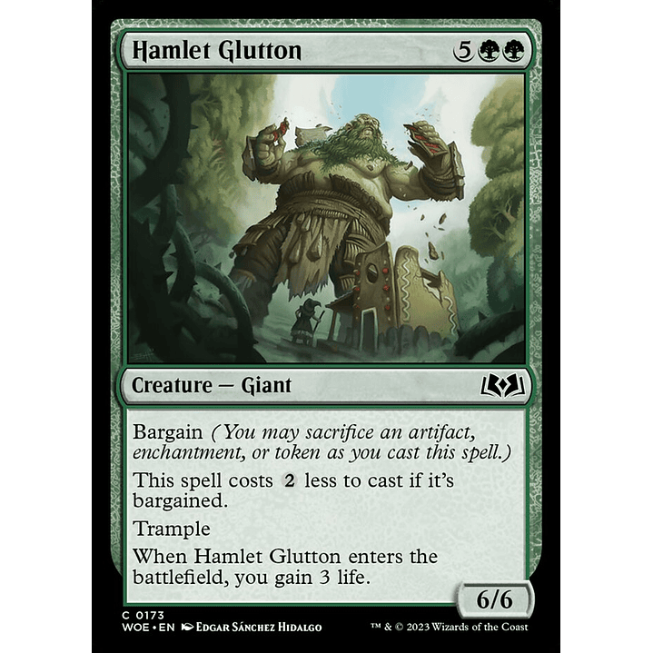 Hamlet Glutton (foil) | Inglés | NM | WOE 1