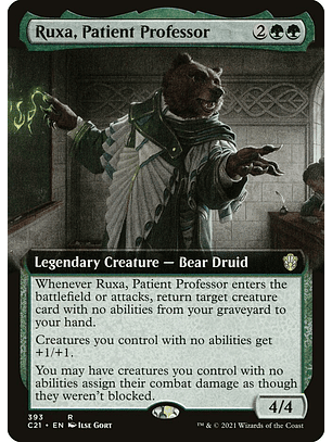 Ruxa, Patient Professor (Extended Art) | Inglés | NM | C21