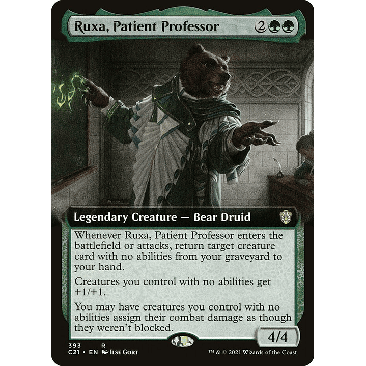Ruxa, Patient Professor (Extended Art) | Inglés | NM | C21 1