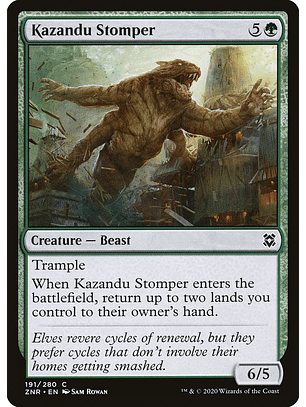 Kazandu Stomper (foil) | Japonés | NM | ZNR