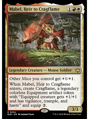 Mabel, Heir to Cragflame | Inglés | NM | BLB