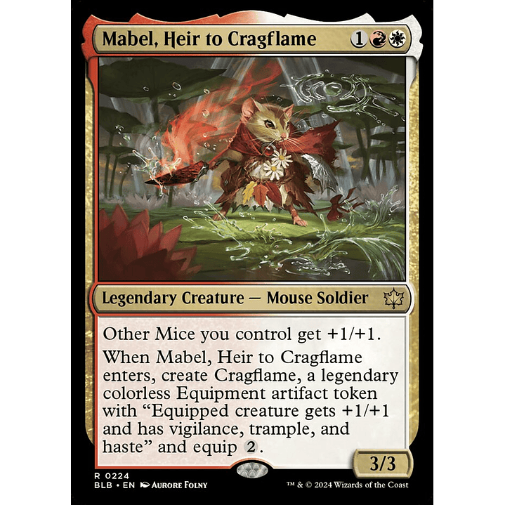 Mabel, Heir to Cragflame | Inglés | NM | BLB 1