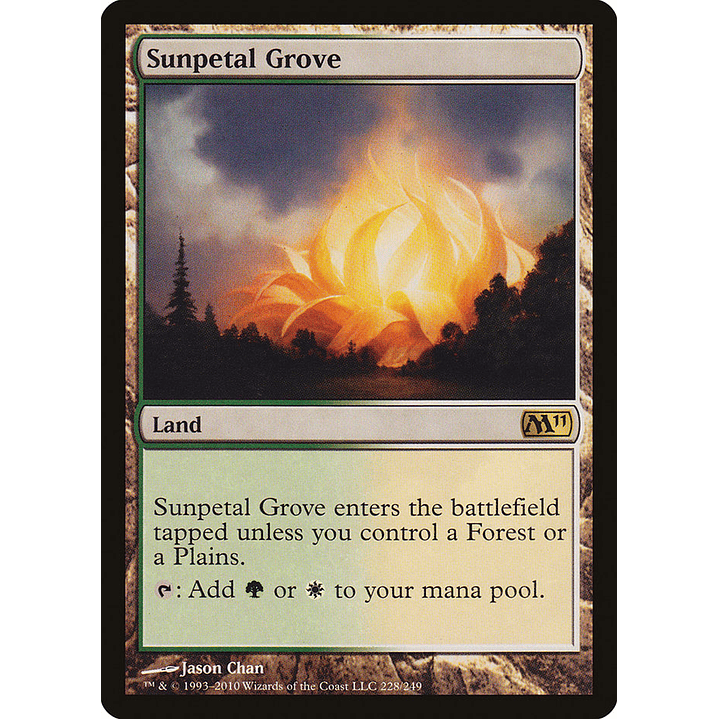 Sunpetal Grove | Inglés | NM | M11 1
