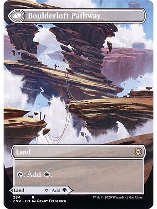 Branchloft Pathway // Boulderloft Pathway (Borderless) | Inglés | NM | ZNR