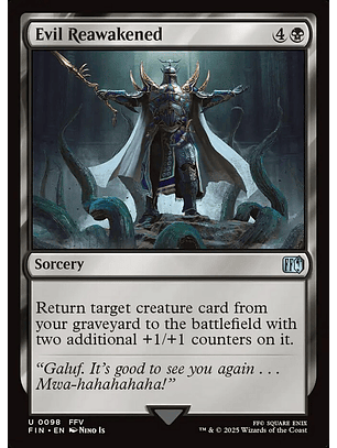 Evil Reawakened (foil) | Español | NM | FIN