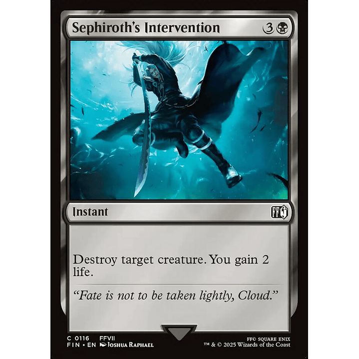 Sephiroth's Intervention | Español | NM | FIN 1