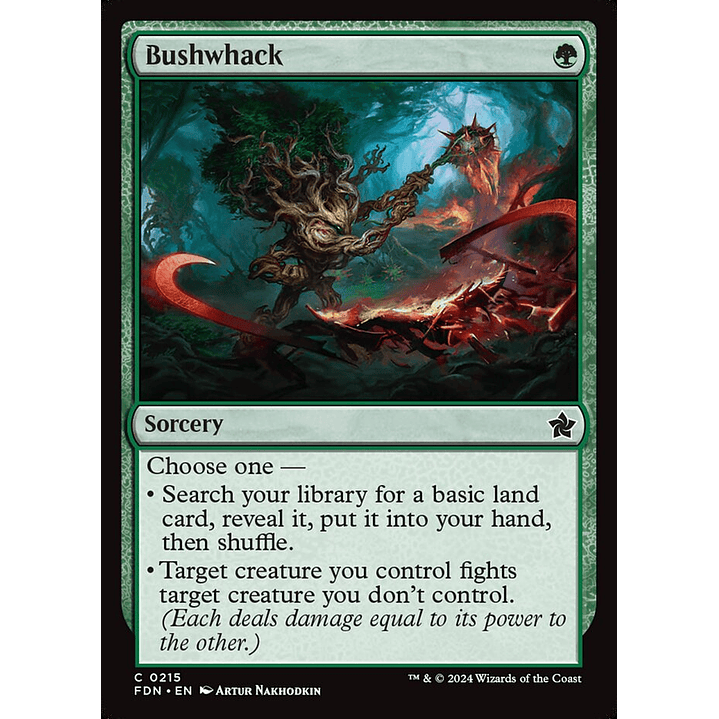 Bushwhack | Inglés | NM | FDN 1