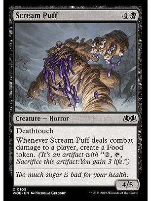 Scream Puff (foil) | Inglés | NM | WOE