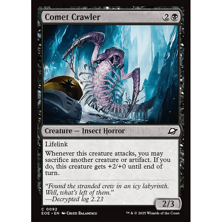 Comet Crawler | Inglés | NM | EOE 1