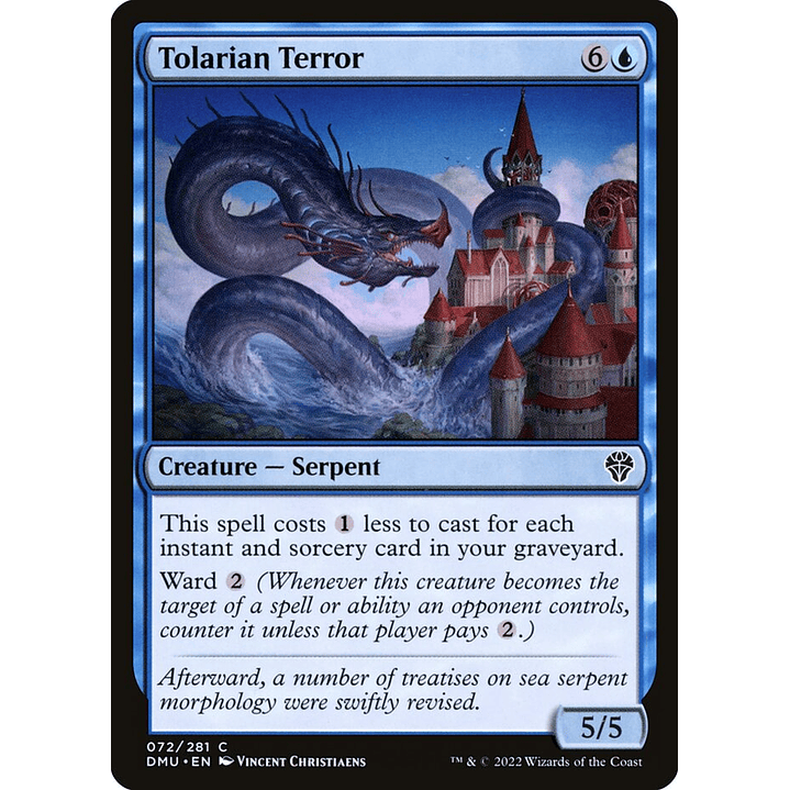 Tolarian Terror | Inglés | NM | DMU 1