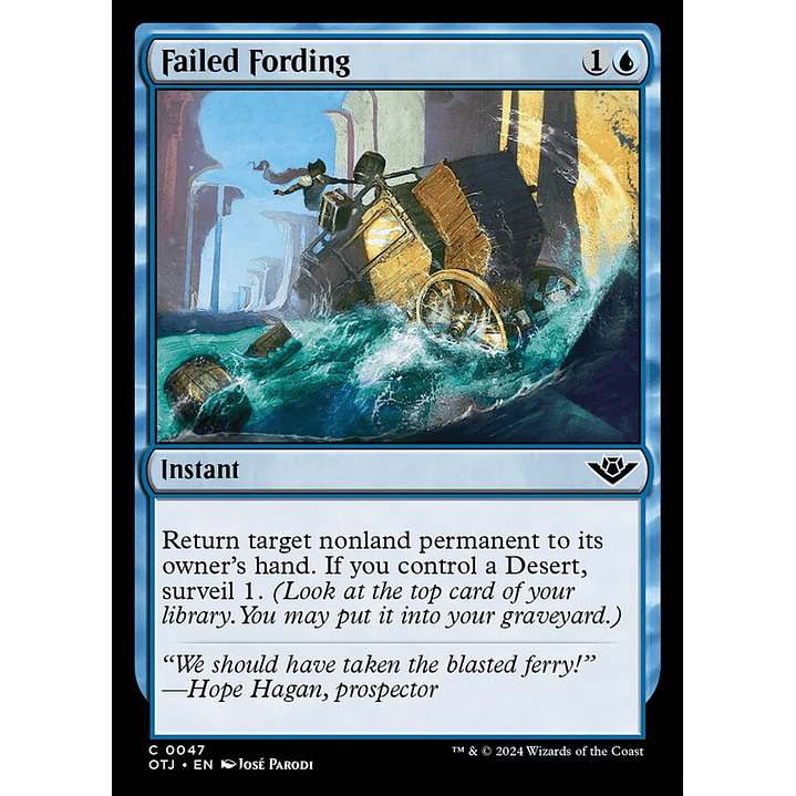 Failed Fording | Español | NM | OTJ 1